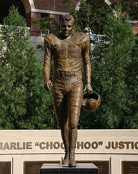 Charlie Justice Statue